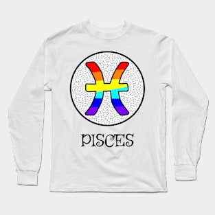 ZODIAC PRIDE PISCES Long Sleeve T-Shirt